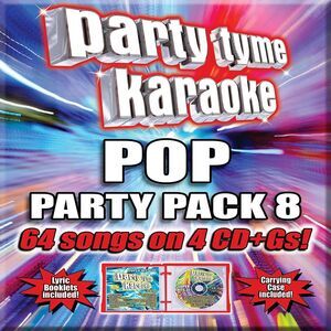 Universal Music Group - Party Tyme Karaoke Pop Party Pack 8 (4 CD) Red